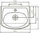 Corozo Тумба с раковиной Олимп 45 – картинка-15